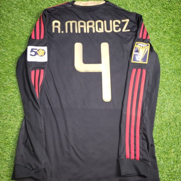 Marquez Mexico 2011 GOLD CUP FINAL Soccer Away Jersey Shirt M SKU# V13582 - Picture 1 of 9